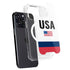 USA American Flag iPhone 15 Pro MagSafe Case